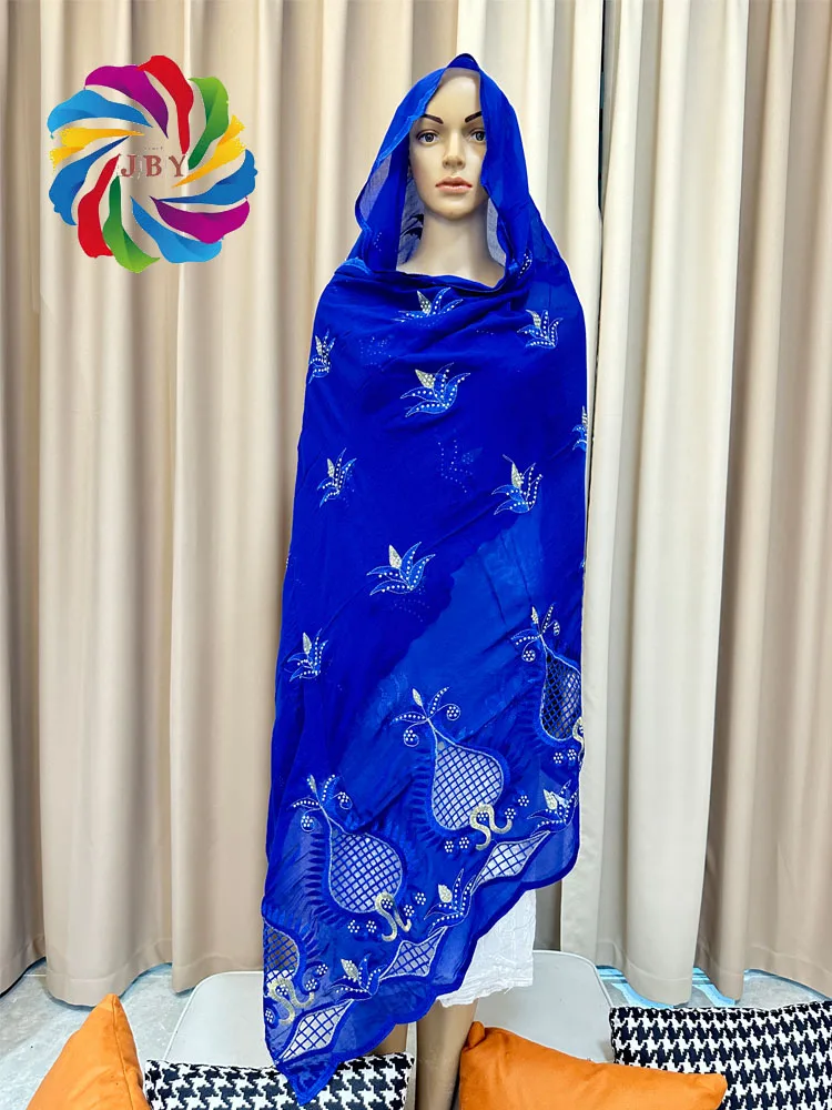 

2023 High Quality Hot Sales African Muslim Scarf 100% Cotton Scarf African Women Hijab Scarf Dubai Scarf on Wholesale price