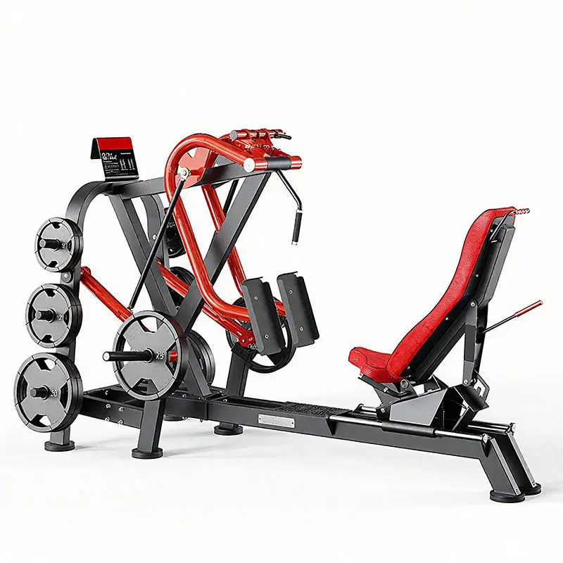 Horizontal Leg Press Training Machine for Effective Quadriceps Workout Home Gym Lower Body Strength Building Equipment