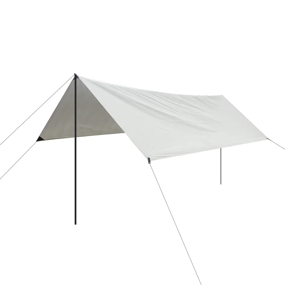 Outdoor Rainproof 5-8 People Camping Family Shelter Sun Shade Rain Fly Awning Camping Tarp