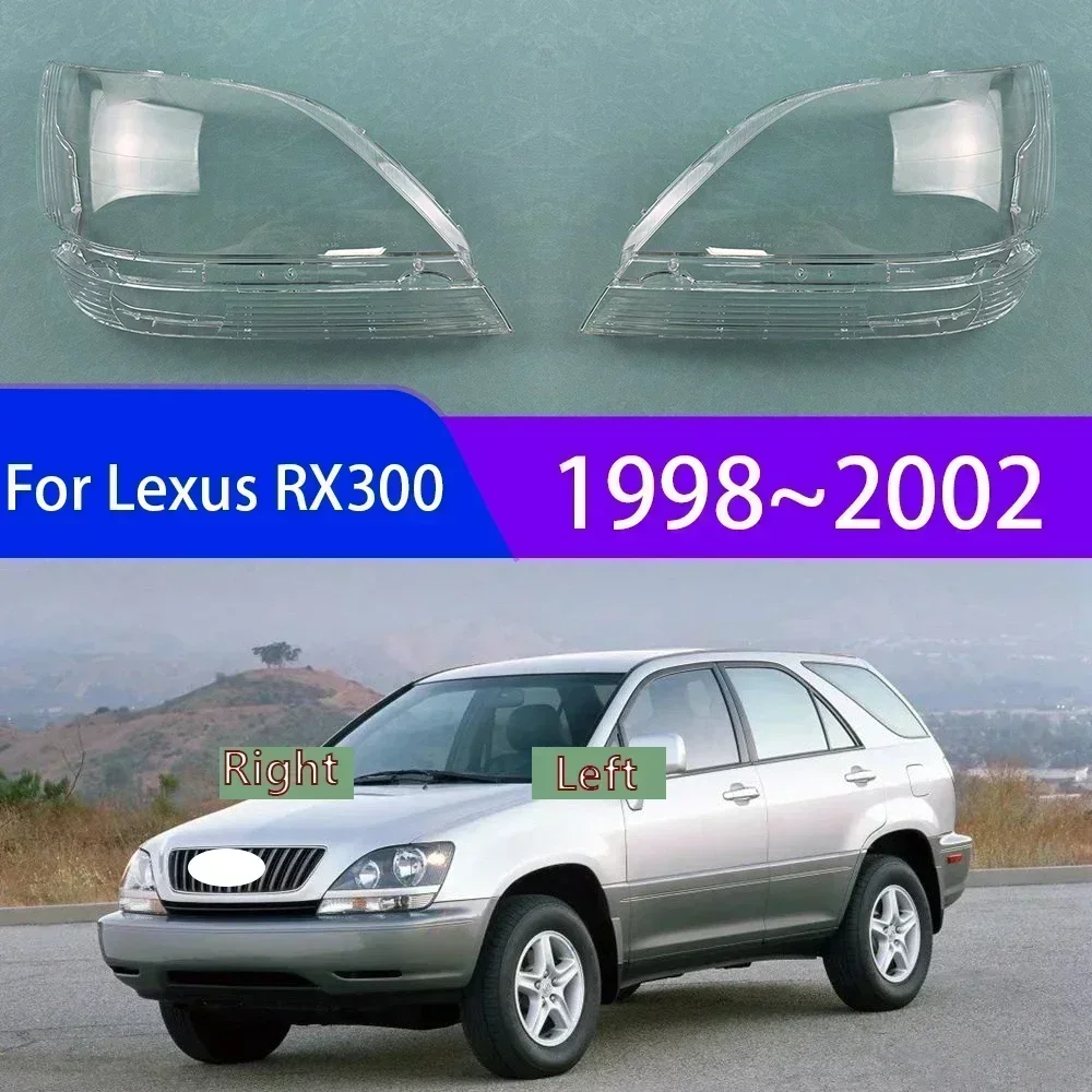 

For Lexus RX300 1998~2002 Headlamp Cover Shell Lamp Mask Headlight Shade Transparent Lens Lampshade