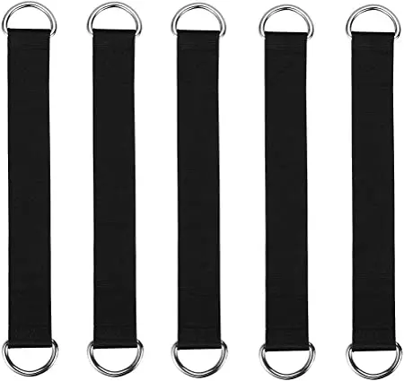 Baumschaukelgurte, 200 kg, robuster Hakenring-Hängegürtel, Verbindungsgürtel für Hängematte, Boxsack, Schaukel, horizontale Stange – Detail 5