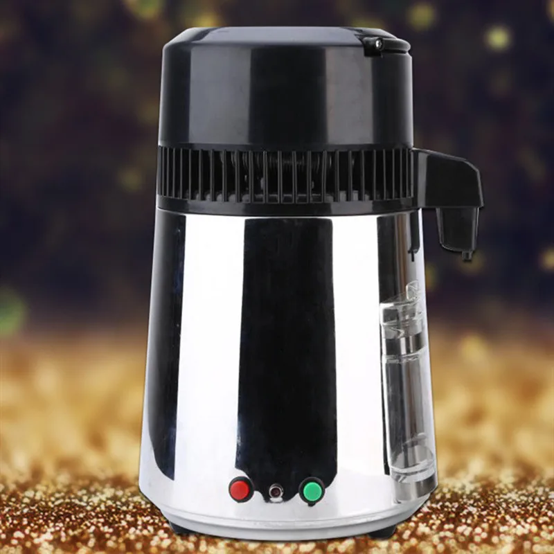 New 4L Water Distiller Arrival 304 Stainless Steel Household Water Pitcher Filter Home Use Distiller Purifier Medical