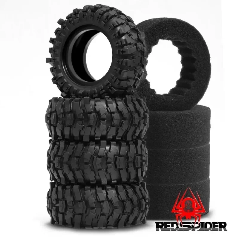 

1.9" Crawler Tires OD 88mm 4PCS for 1/12 Crawler Car MJX Hyper Go H12Y+ Axial SCX10 90046 AXI03007 Tamiya CC01 D90 MN128