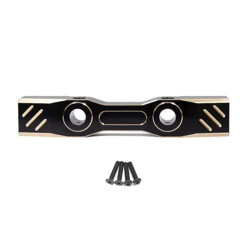 RC Car Black Gold Brass Cross Beam Stinger Front Bar Upgrade Modification Parts for 1/7 RC Crawler Lelalo MK07