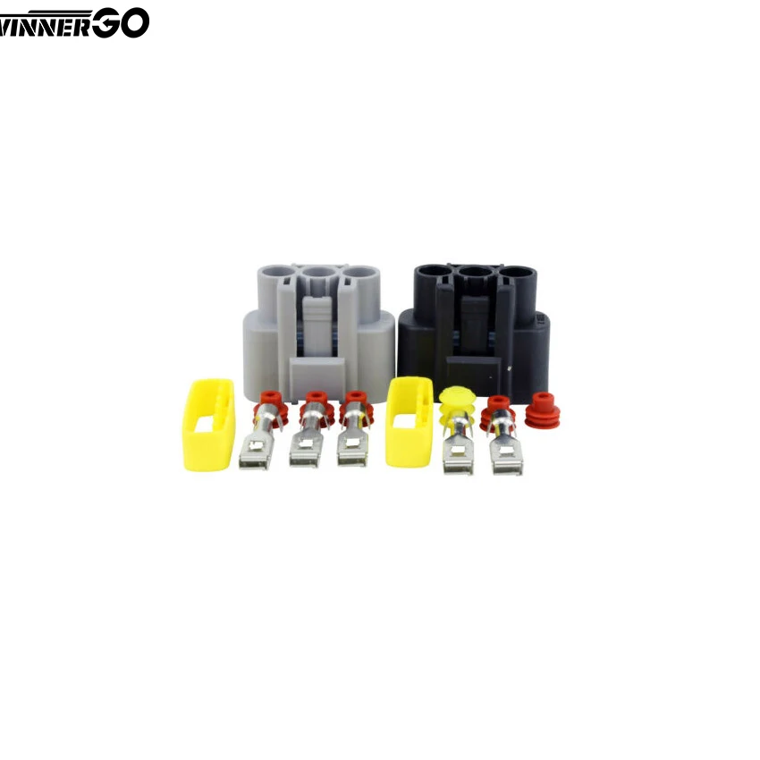 WINNERGO Regulator Rectifier Female Connector Plug Kits Set for Polaris Kawasaki Yamaha Sea-doo Can-am Honda  BMW Triumph