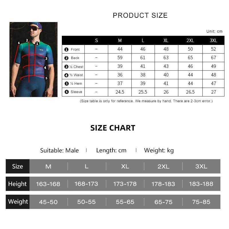 LAMEDA Cycling Jersey Men\'s Bicycle Short Sleeve Jacket Summer Road Car Clothes Men\'s Cycling Shirt Cycling Clothes for Men