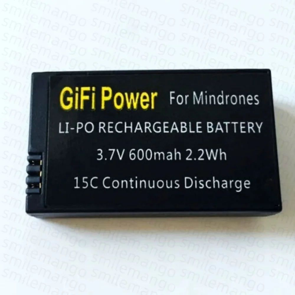 3.7V Upgraded  600mAh Rechargeable LiPo Battery  for Parrot Jumping Sumo Swing Mambo Rolling Spider Mini Drone