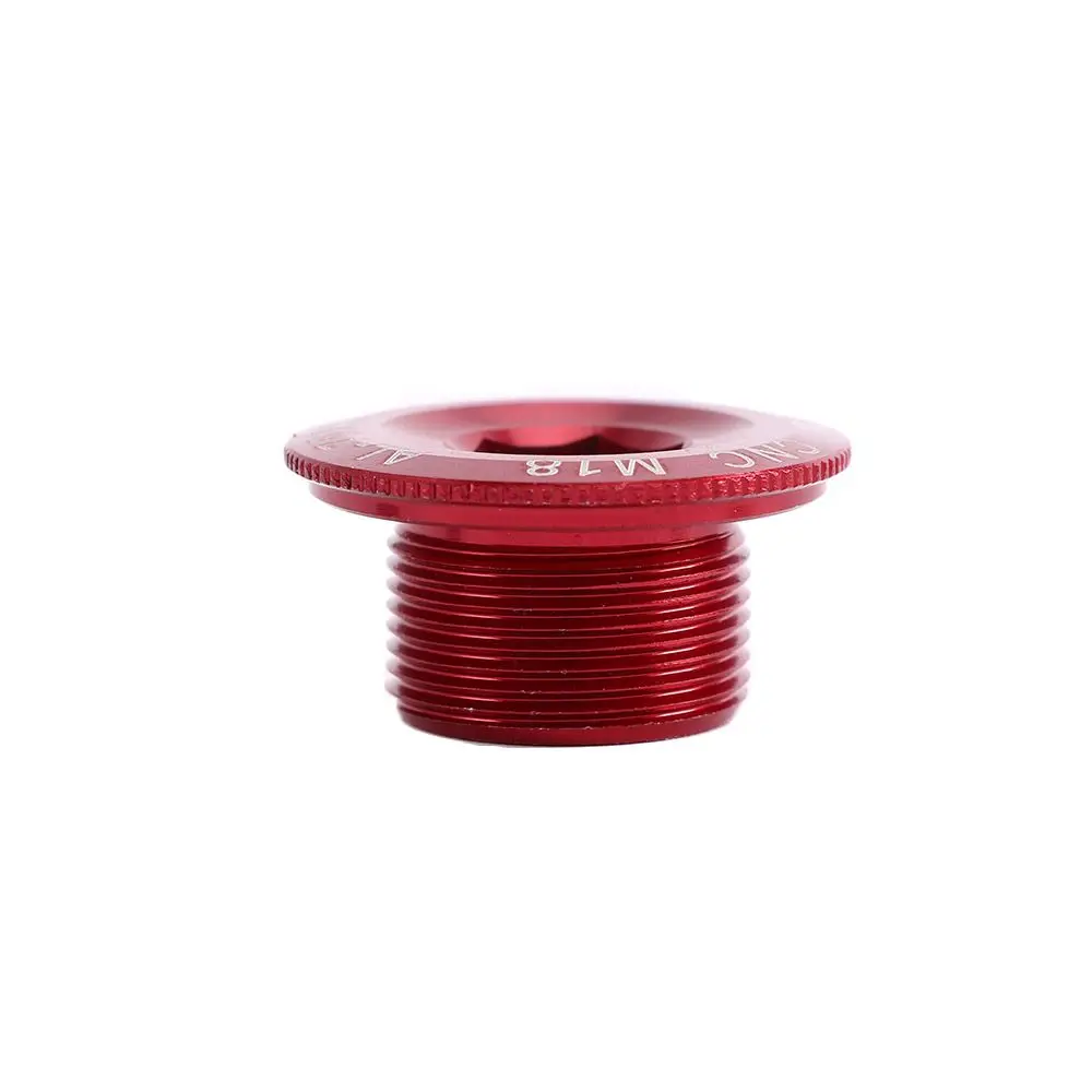 محور مسامير دراجة أجزاء BB البراغي سبائك الألومنيوم كرنك الترباس غطاء غطاء كرنك الذراع تحديد الترباس كرانسيت مسامير غطاء كرنك