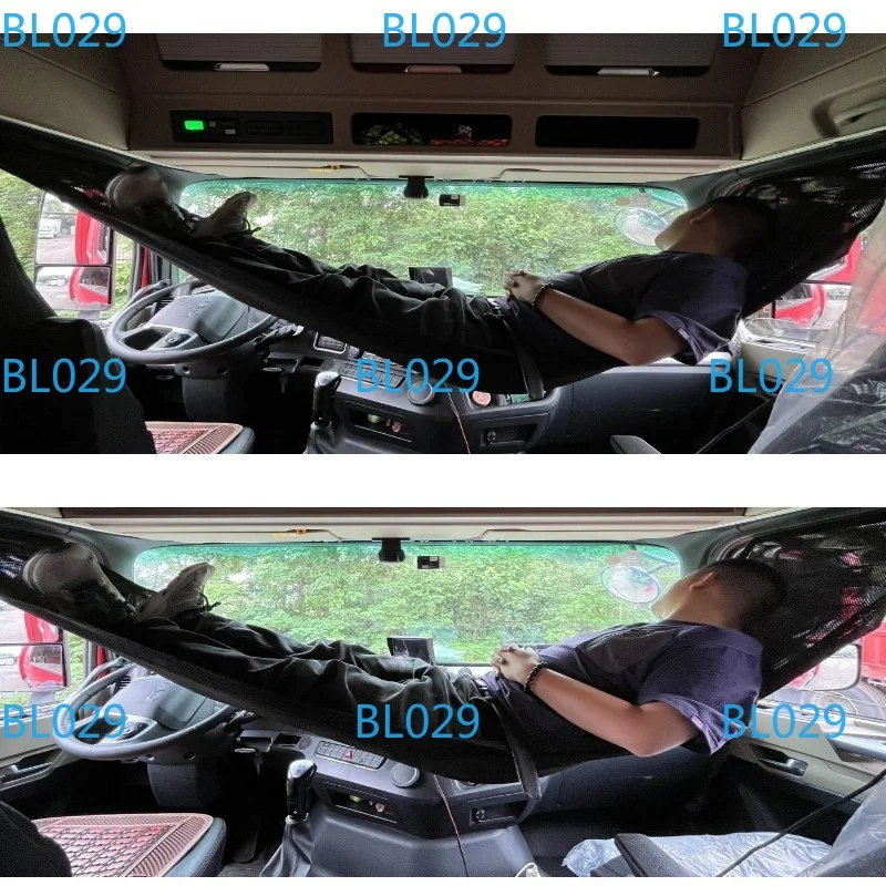 Universal Fit Car Hammock for Truck - Portable No Installation Required Easy Setup for Most Truck Models