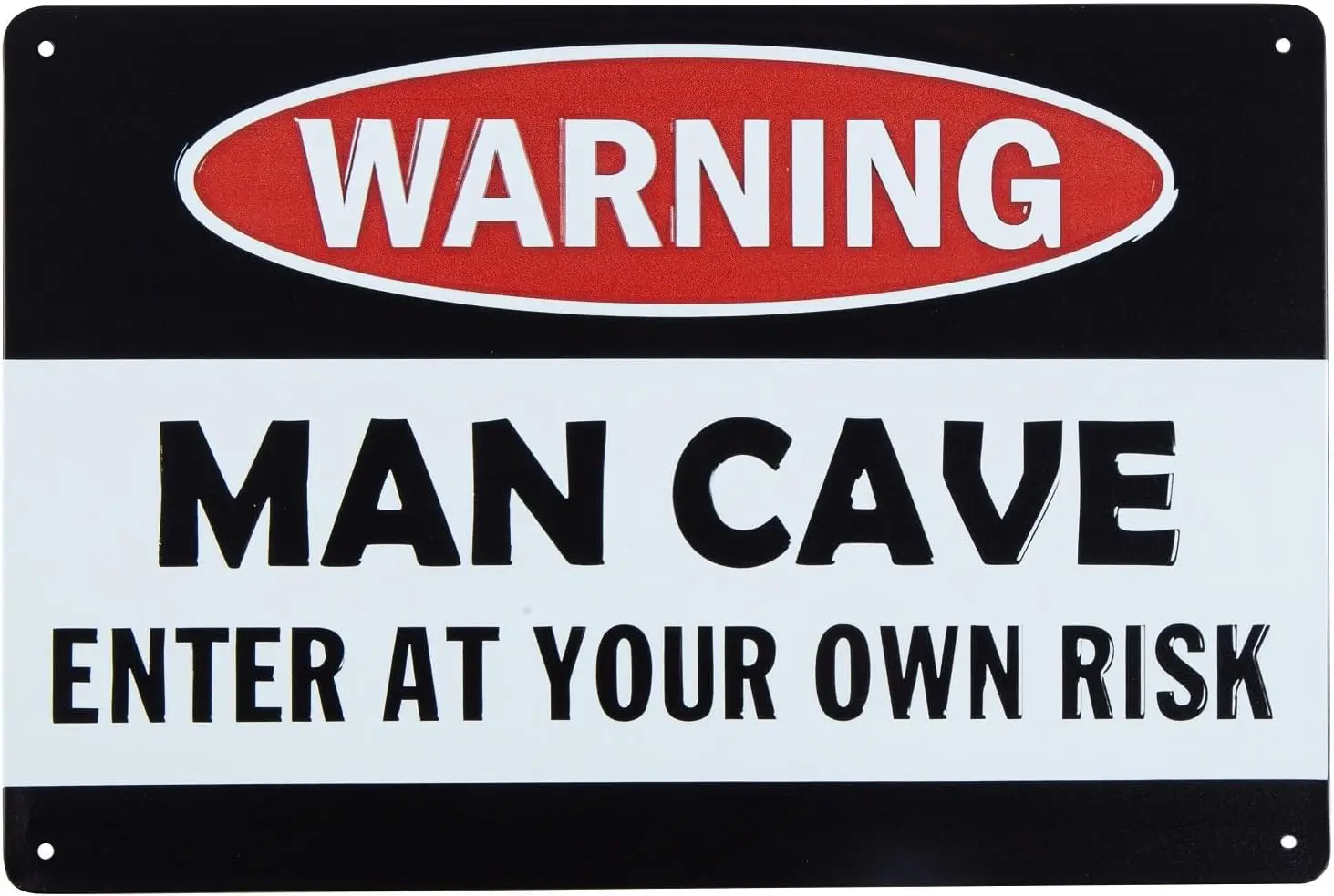 1f, ВОЗДУШЬ Предупреждение Человек Пещера Введите на собственном риске Ретро Винтажный Декор Дверная жестяная вывеска