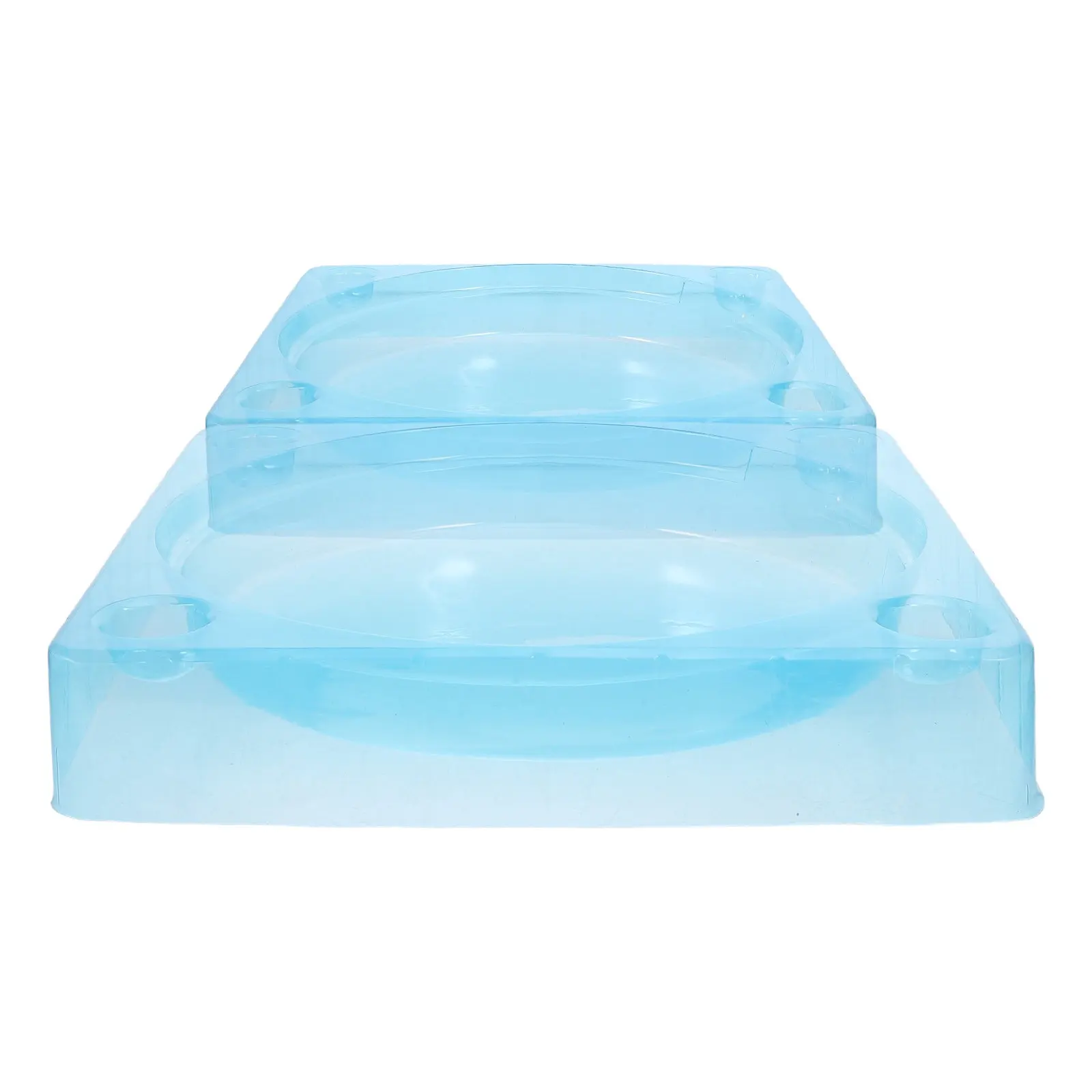 2Pcs Square Gyro Battle Stadium Plastic Tray Portable Reusable Board for Gyro Training Game Board