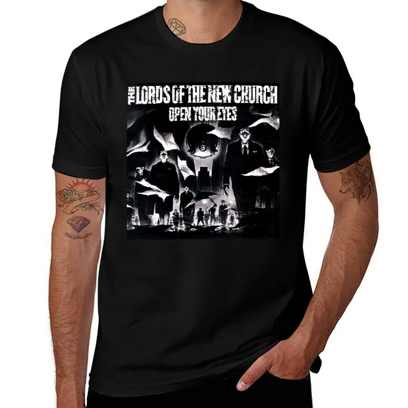 

Open Your Eyes 1982 Lords of New Wave For Fans T-Shirt Blouse funny costumes Short sleeve tee heavyweight t shirts for men