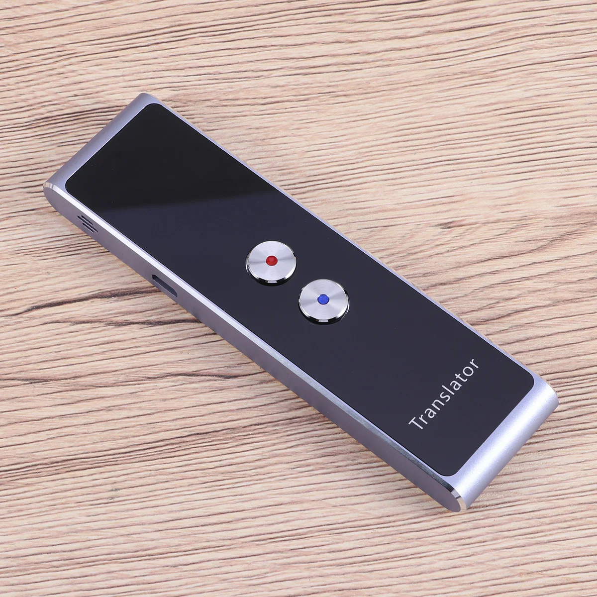 

Smart Translation Device Portable Voice Translator 10M Wireless 2M Recognition Range Brown Rechargeable Handheld For Travel