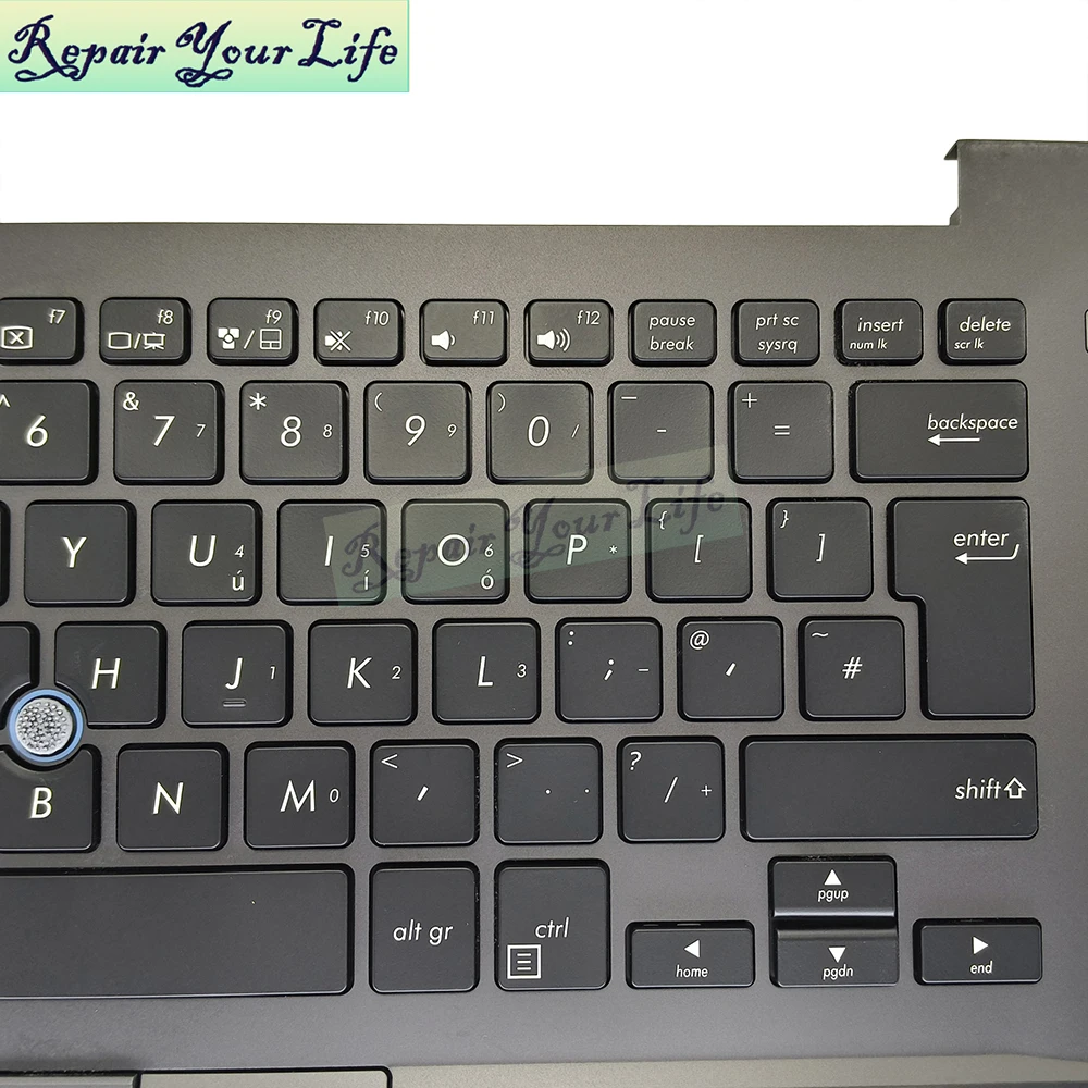 US UK Backlit Keyboard Palmrest for ASUS BU403 BU403UA BU403UAV 90NX00F1 R31UK0 R31US0 PRO Advanced Notebook Upper Case TouchPad