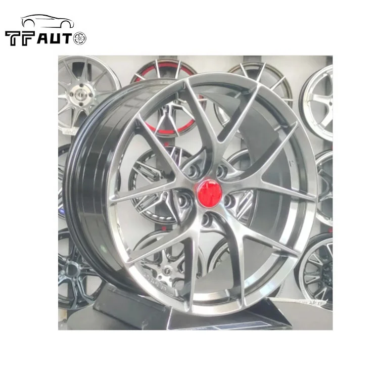 1 piece forged wheels custom 20 21 22 24 inch Chrome forged alloy car wheel