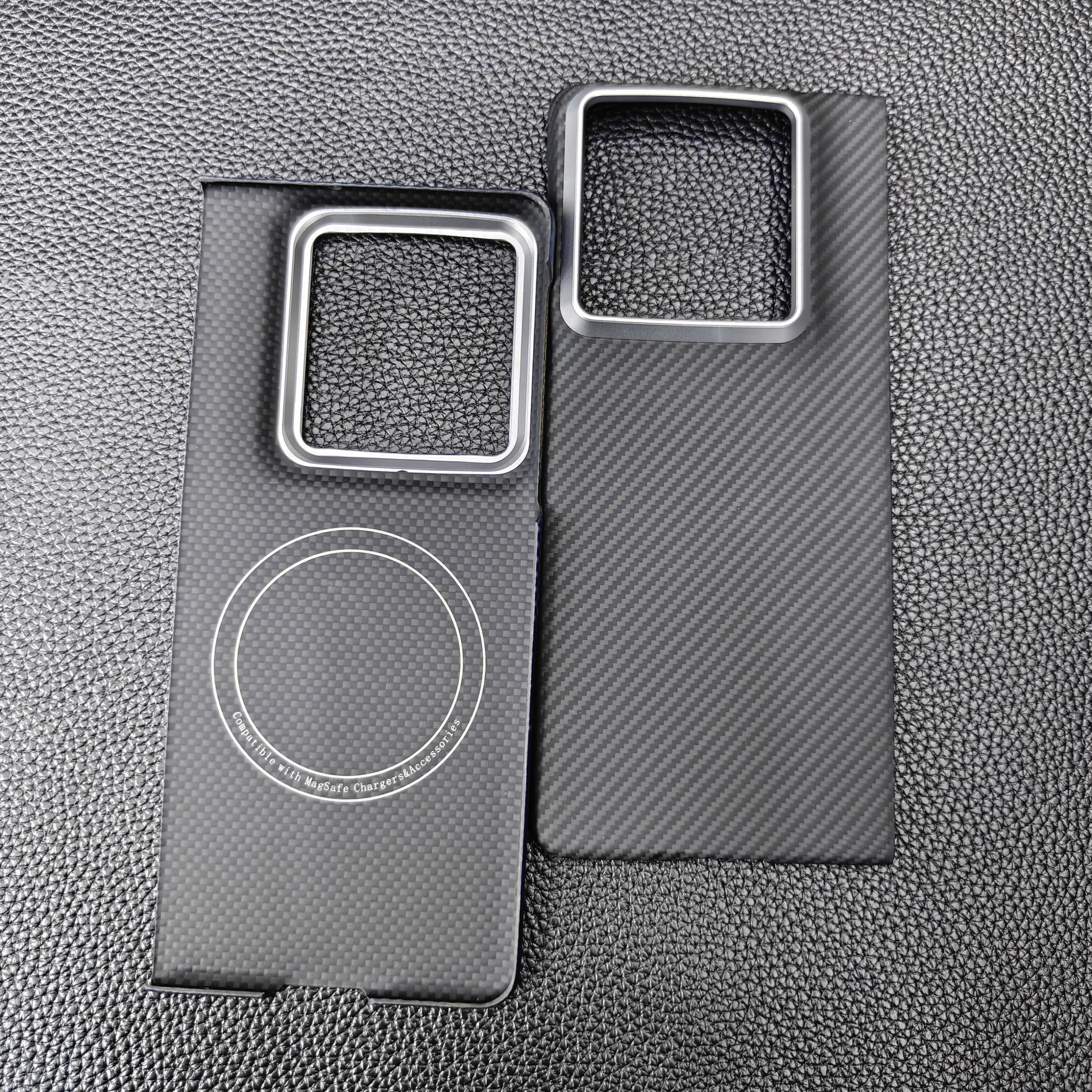 Ultra-Thin Kevlar Aramid Fiber Phone Case For Motorola Razr Fold, Shockproof Anti-Scratch Anti-Fingerprint Slim Protective Cover