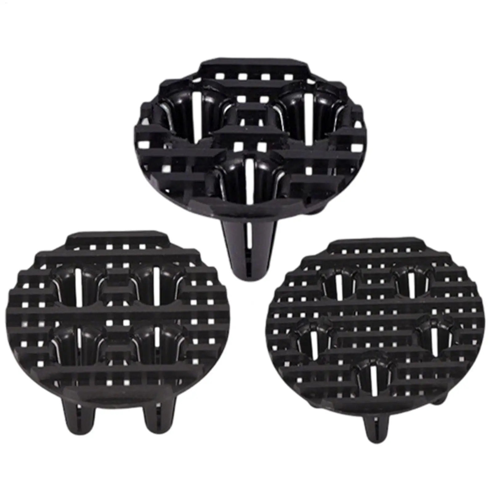 Flower Pot Mesh Pads 10 Pcs Round Plant Liner with Drainage Hole Cover Screen Anti Root Rot for Garden Home Terrace Balcony