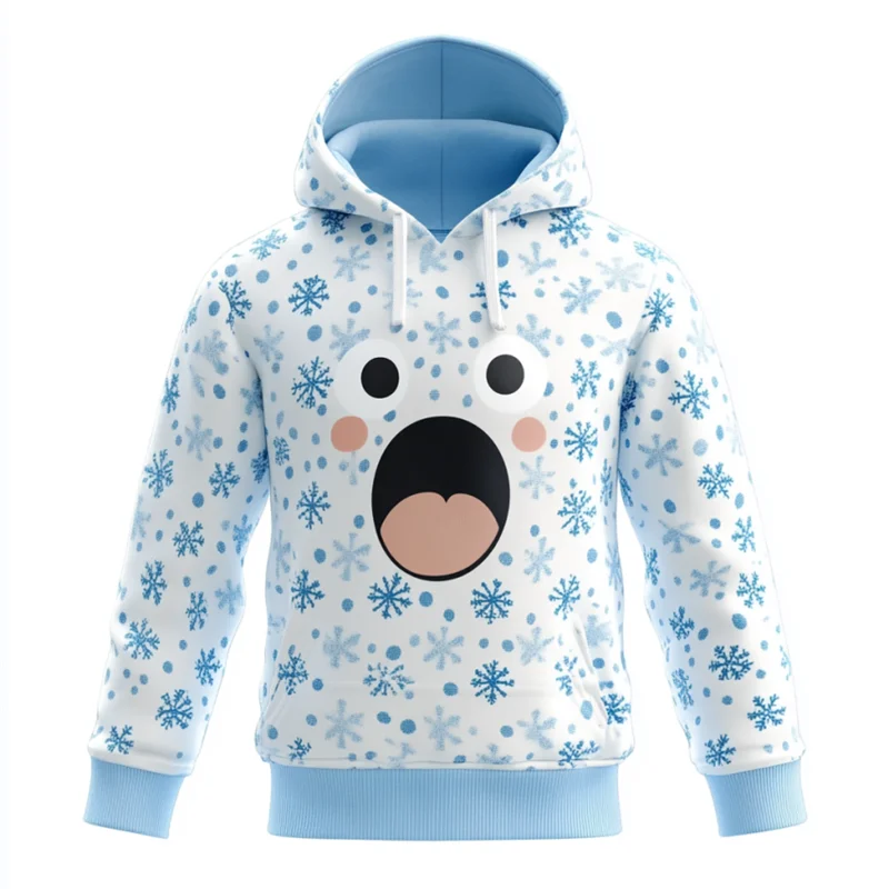 

2024 Spring And Autumn New Men's Fashion 3D Funny Graphic Print Hooded Sweatshirt Hoodie Loose Casual Daily Street Sweater Tops