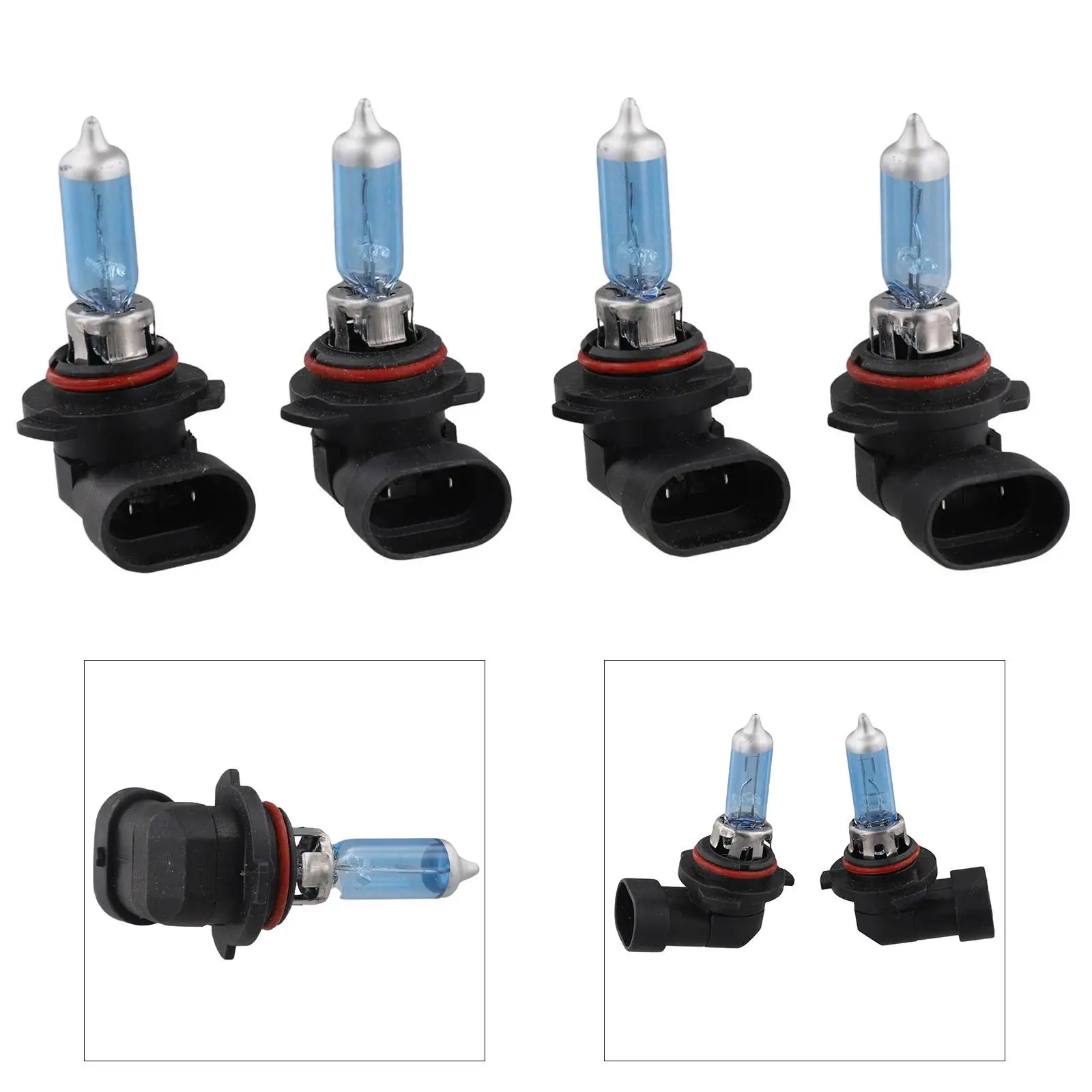 White Light Bulb Replacement Vehicle 4Pcs Set Car HB3 Headlight Halogen 5000K Xenon 9005 New Hot Latest Practical