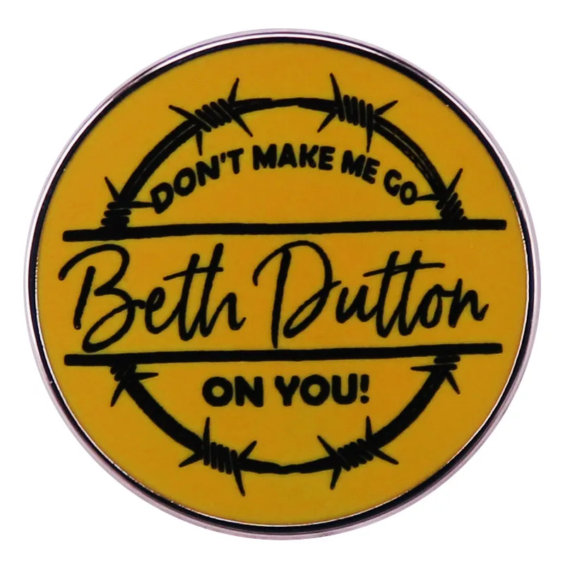Beth Button: The Only Yellowstone-Inspired Enamel Pin That Actually Feels Like You’re Wearing Dutton Power