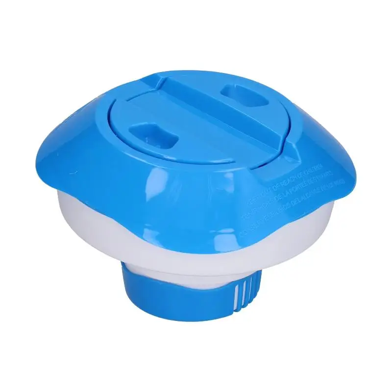 Schwimmender Chlortablettenspender, 1 Stück, tragbares Dosiergerät, leicht, ideal für Reisen, Camping und den Einsatz im Schwimmbad. – Detail 12
