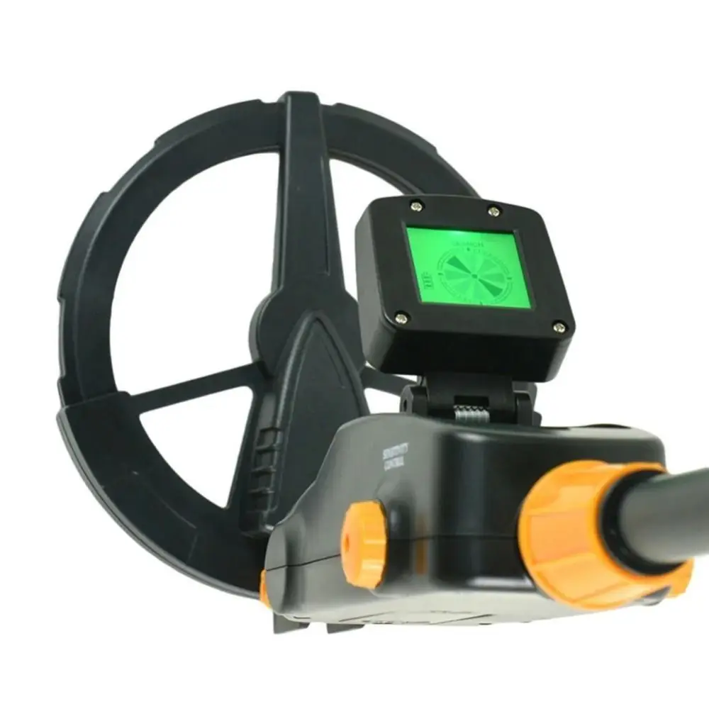 LCD Display Underground Metal Detector Audio Alarm High Sensitivity Metal Pinpointer Durable Ergonomics Metal Tracker Tools