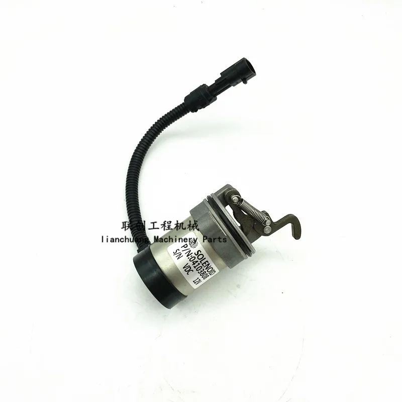 

Free shipping for Linde forklift DEUT F3L/F3M/F4L/F4M flameout solenoid valve 04103808 flameout switch excavator digger 12v