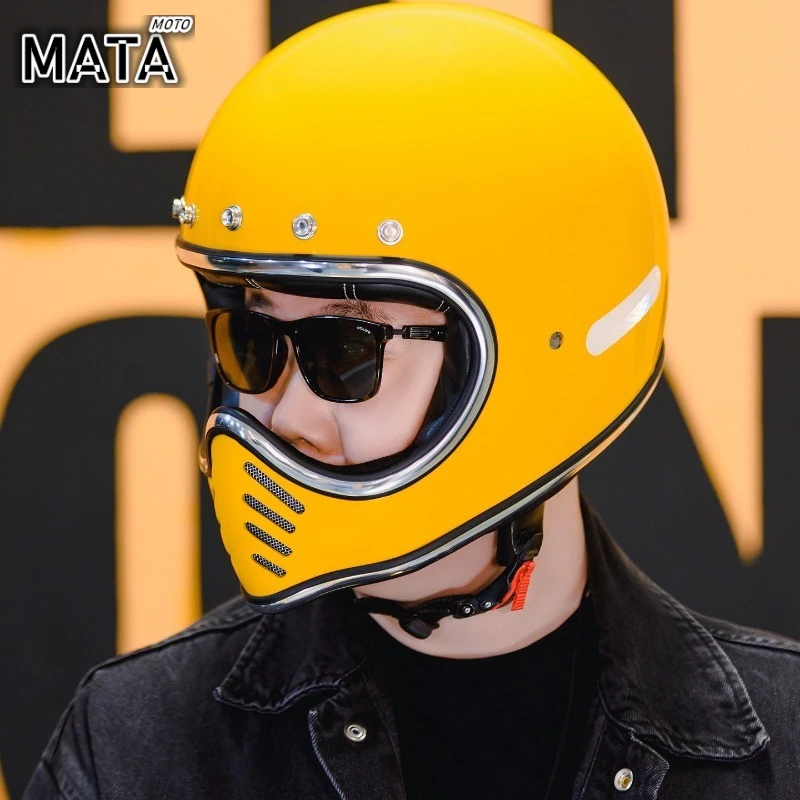 

Japanese Korea Small and Medium Helmet Body Eagle Beak Helmet Motorcycle Cruising Fiber Reinforced Plastic for Harley