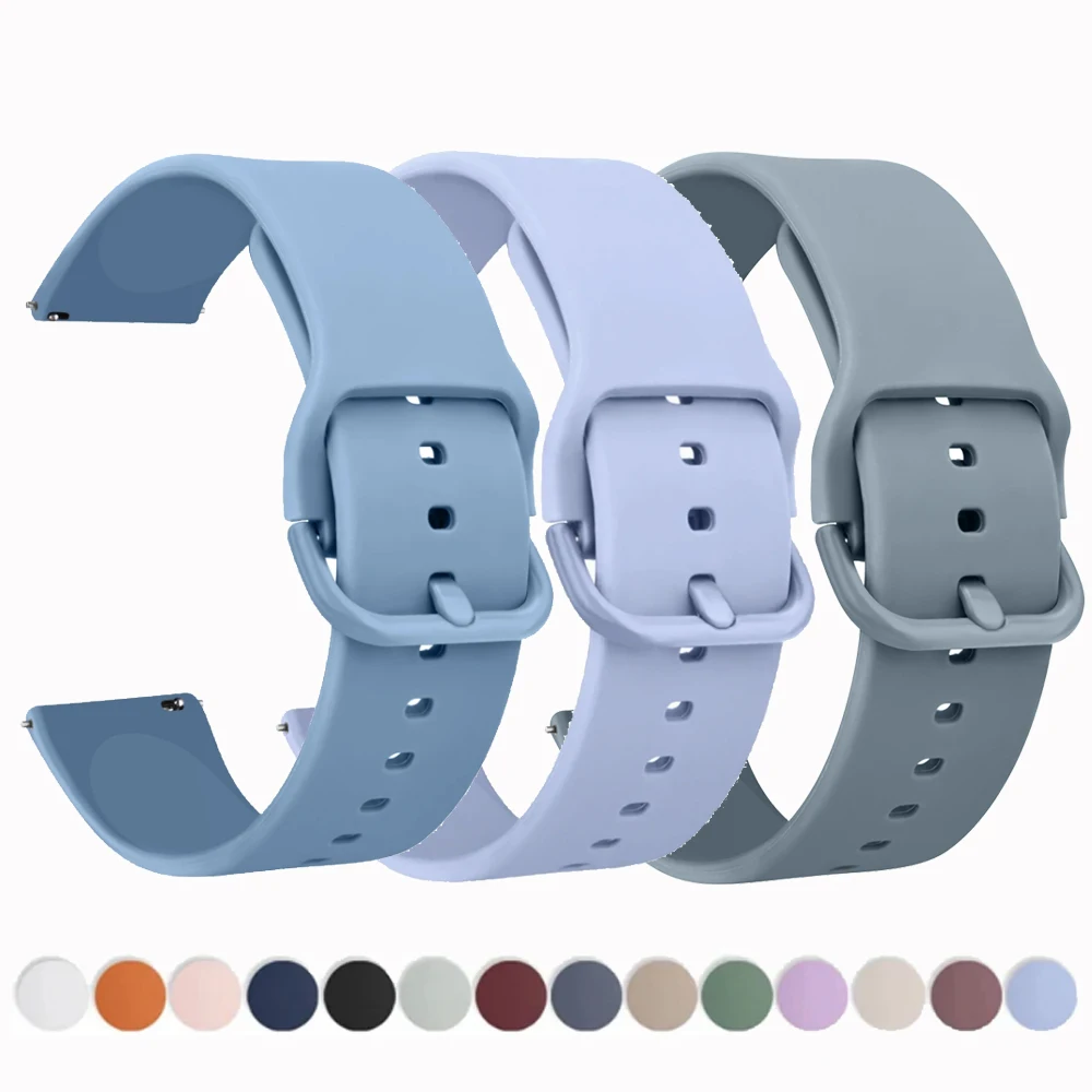 Correa de silicona para Amazfit Bip3 Pro/S Lite/U Pro/GTR, pulsera de 42mm y 20mm para Amazfit GTS 4 Mini/2 2E 3