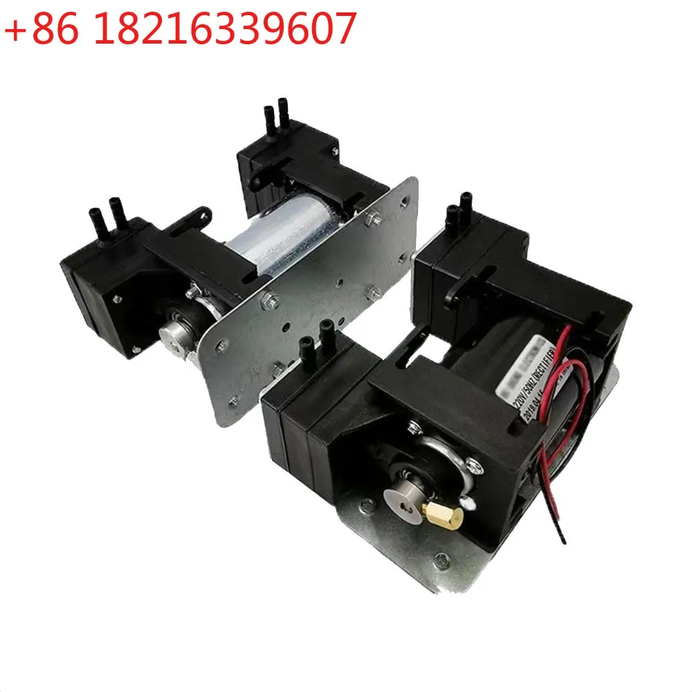 YAO 12V/220V High Positive Negative Pressure Vacuum Pump Large  Beauty Instrument Mute Double Head Diaphragm Pump Micro Air Pump