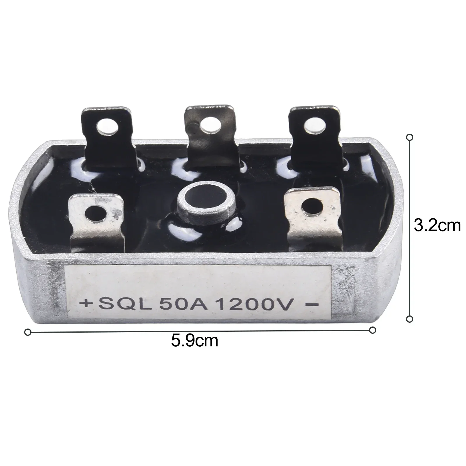 

Diode Bridge Rectifier For 3/Three Phase Generator PMA Rectifier Silicon Wind Turbine 1 Pcs 1000V 50A Boutique