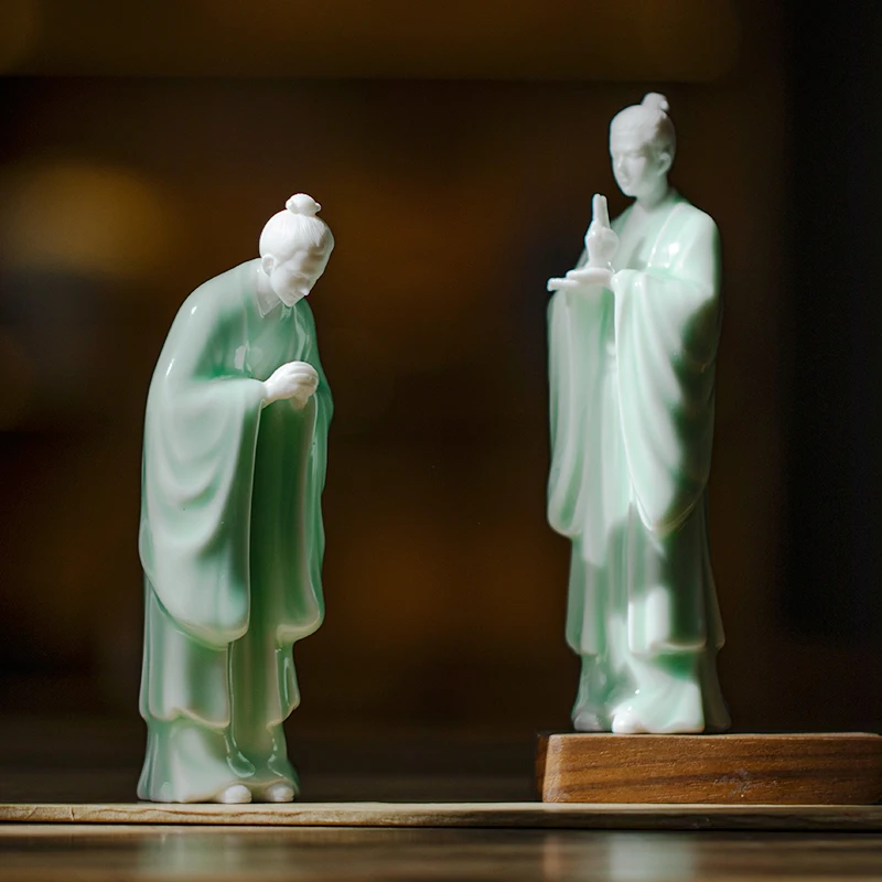 

Ceramic Zen Taoist ornament New Chinese tea room tabletop