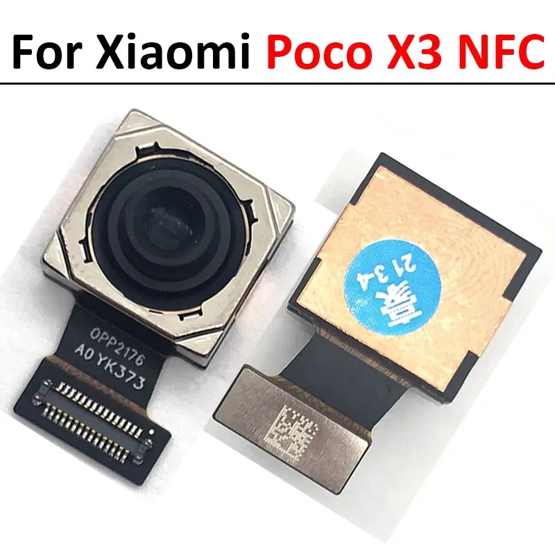 Imagem -02 - Câmera Traseira para Xiaomi Poco f3 f4 x3 x4 gt m3 Pro 5g 20 Pcs Novo Testado