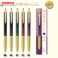 ZEBRA JJ56 Metal Gel Pen Vintage Color Heavy Sense Signature Pen Writing Drawing Student Gift Office Stationery Back To School