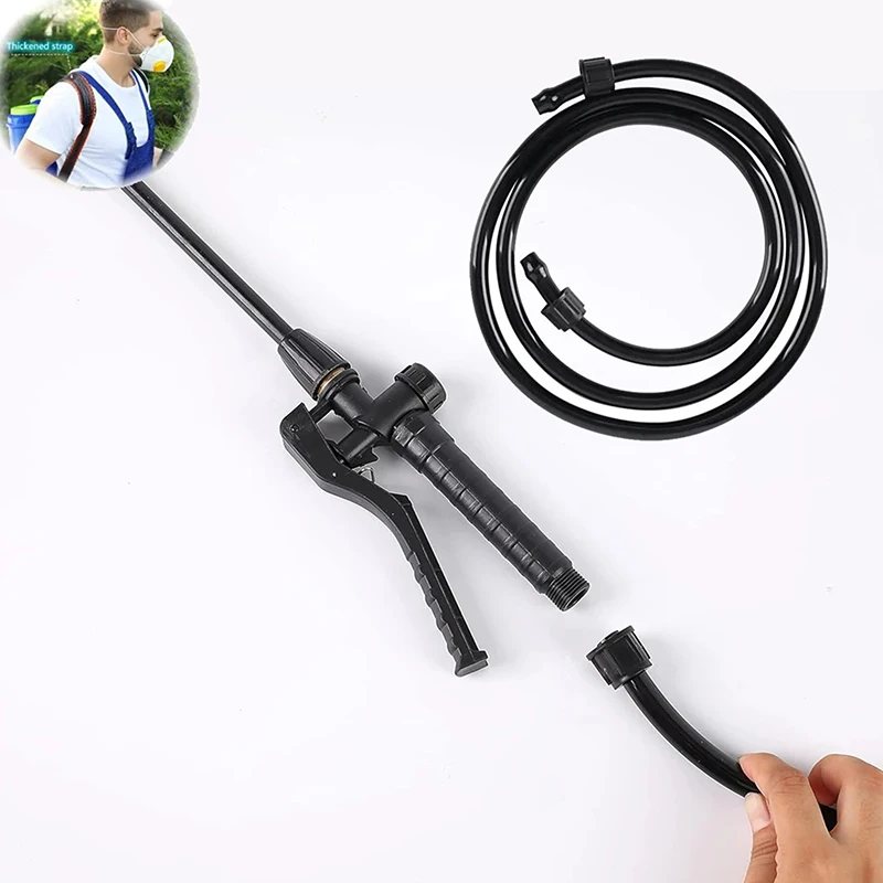 1.2M Black General Hose Of Spray For Spray System Garden Watering Tool High-Pressure Replacement Hose Spray Hose For Sprayer