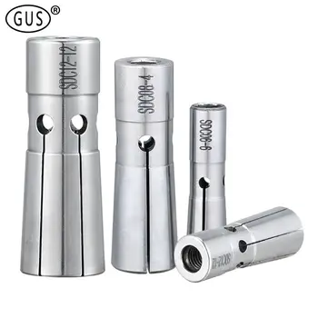 GUS Genauigkeit 0,005mm DC4 DC6 DC8 DC12 spannzange DC Pull Zurück Collet Clamp CNC metall drehmaschine werkzeug Fräsen cutter spannfutter adapter