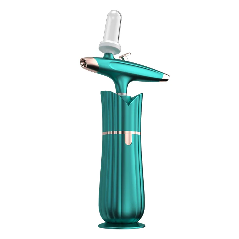 

Cordless Handheld Nano Facial Mist Sprayer Portable Oxygen Moisturizing Device for Deep Hydration and Cleansing