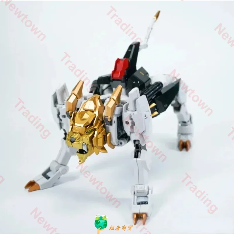 In Stock Baowang Model KO POSE+ METAL The King of Braves GaoGaiGar Transformation Combination Alloy Finished Goods Action Figure