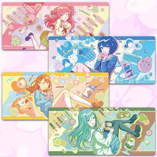 Imagen 2 del producto Proyecto Sekai cumpleaños personaje completo 25-ji Nightcord de PJSK alfombrilla de ratón alfombrilla de mesa Gaming XXL Anime alfombrilla de ratón teclado alfombrilla de escritorio