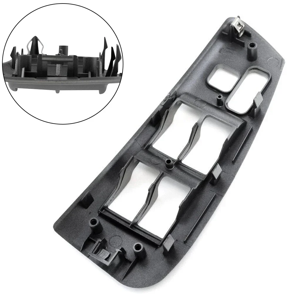 Car Left Front Door Panel Window Switch Bezel For Toyota For Matrix 2003-2008 Accessories Grey ABS Plastic