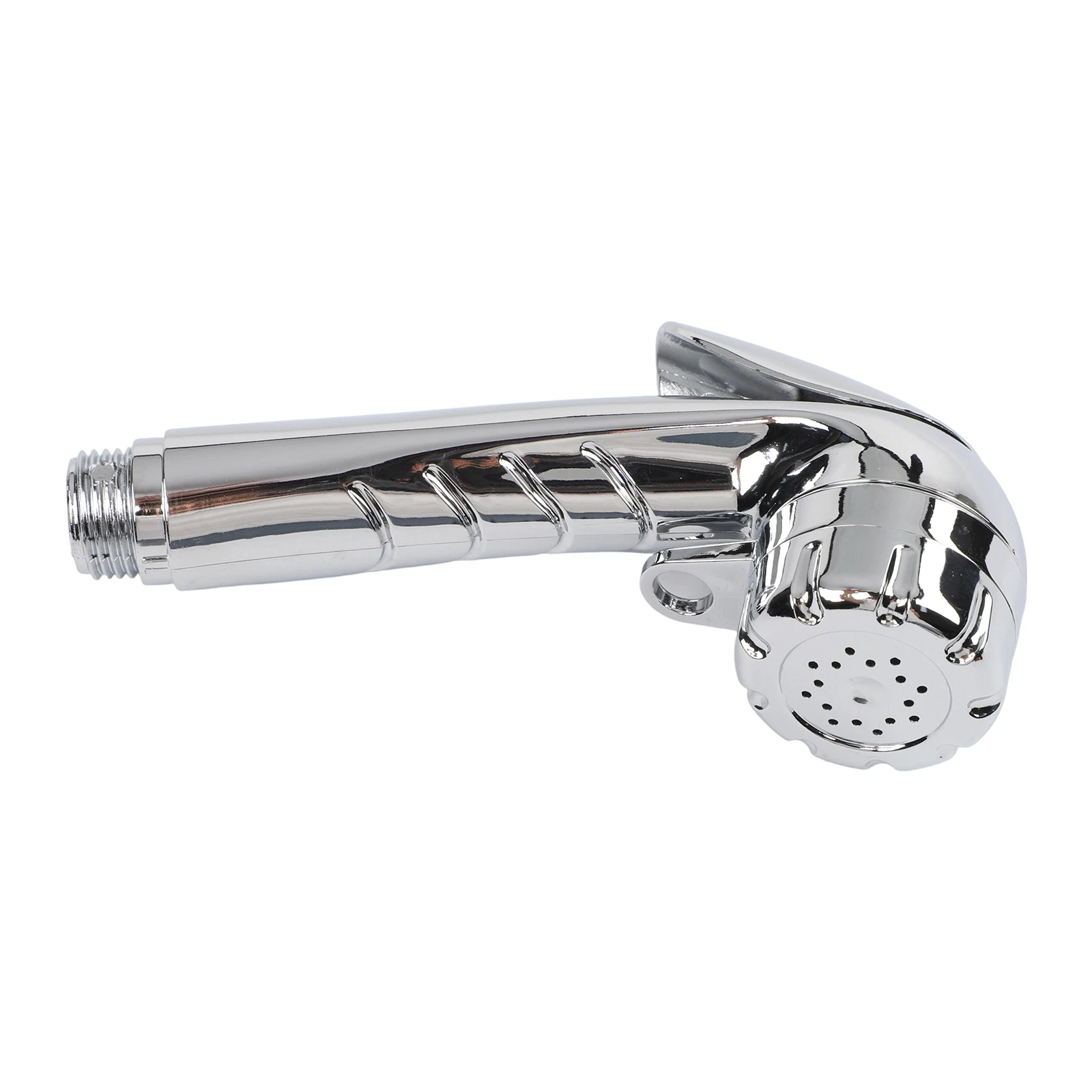 

Good Quality Brand New Hot Sale Shower Head Accessories Silver With Start/stop Button 14.5 Cm 1pcs 1x Adjustable