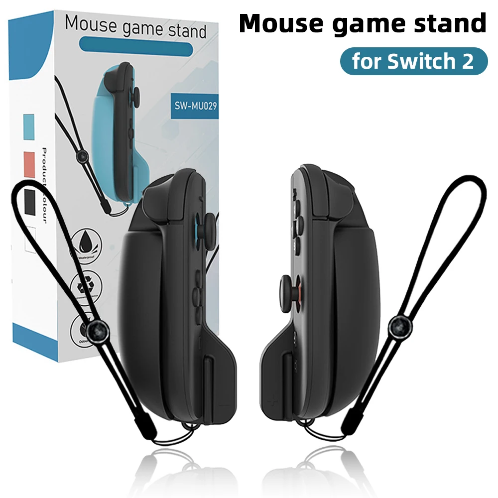 حامل ماوس الألعاب لجهاز نينتندو سويتش 2 (2025)، حامل حامل ألعاب الماوس، ماوس صغير محمول لملحقات مقبض Switch2