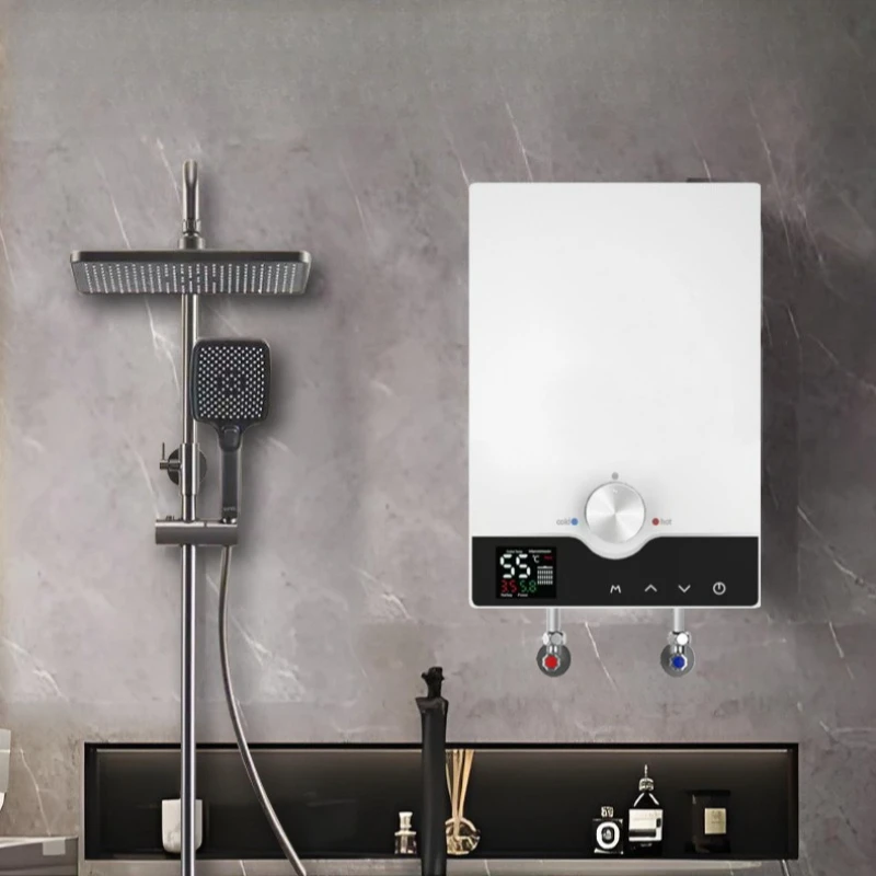 

Бытовой проточный электрический водонагреватель с постоянной температурой, водонепроницаемый, для ванной и кухни, легкий, бытовая техника