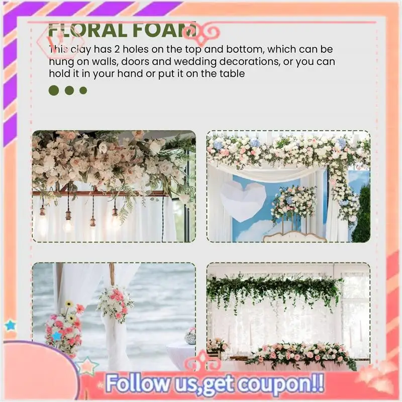 Upgraded 1 Pcs Floral Foam Cage Flower Holder With Floral Foam For Flowers Cage Bowl For Table Centerpiece Floral Arrangement