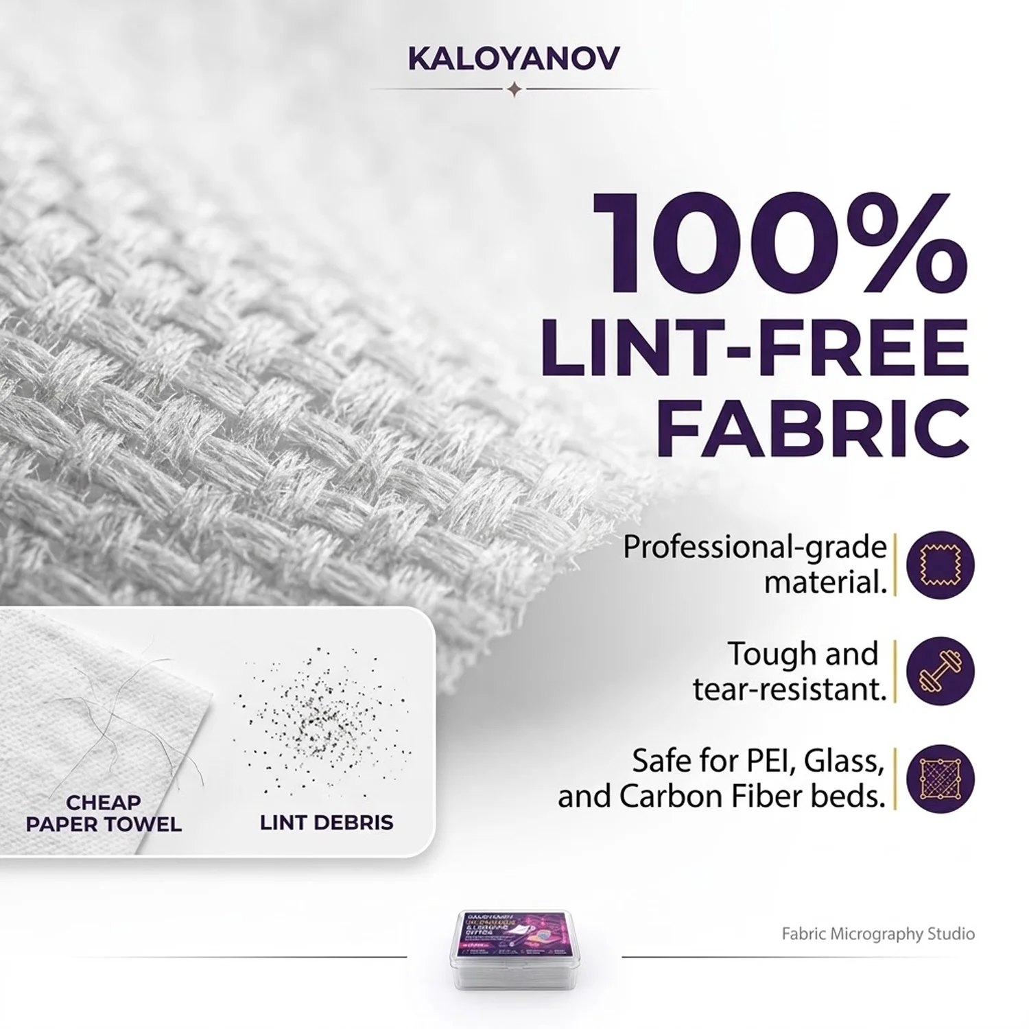 KALOYANOV 30-Count 3D Printer  - Pei Sheet 评论和价格