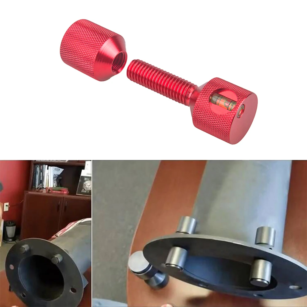 Aluminium 1-1/8 Zoll Flansch Zwei-Loch-Stifte 1-1/8 Zoll Zwei-Loch-Ausrichtungsstifte mit Gradienter