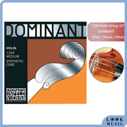 LOOK 1Pack/3Packs/5Packs 4/4 Violin Strings Fiddle String Thomastik Medium G D A E String Dominant String Thomastik-Infeld 135B