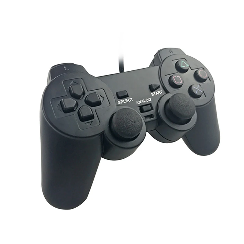 Wired USB Game Controller For WinXP/Win7/Win8/Win10 For Computer Laptop Black Gamepad Joystick