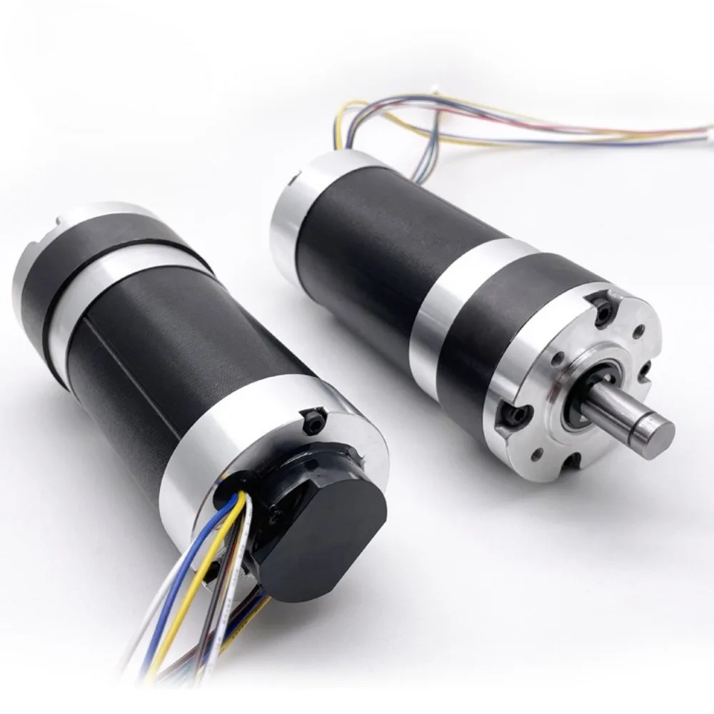 60Mm Brushless Planetary Gear Motor with Magnetic Encoder Optional Brake 24V Planetary Brushless Gear Motor
