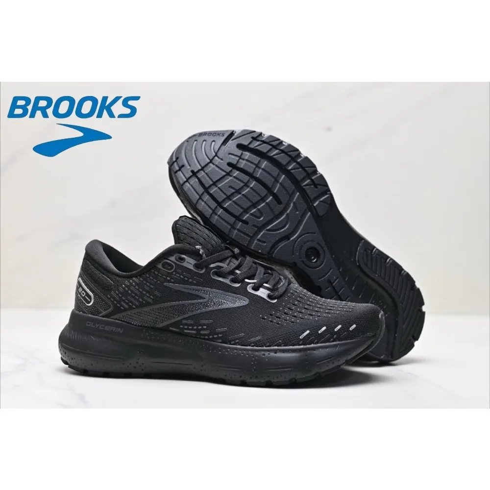 أحذية Brooks Glycerin 20 للرجال للجري أحذية رياضية كاجوال ترتد أحذية رياضية خفيفة مريحة